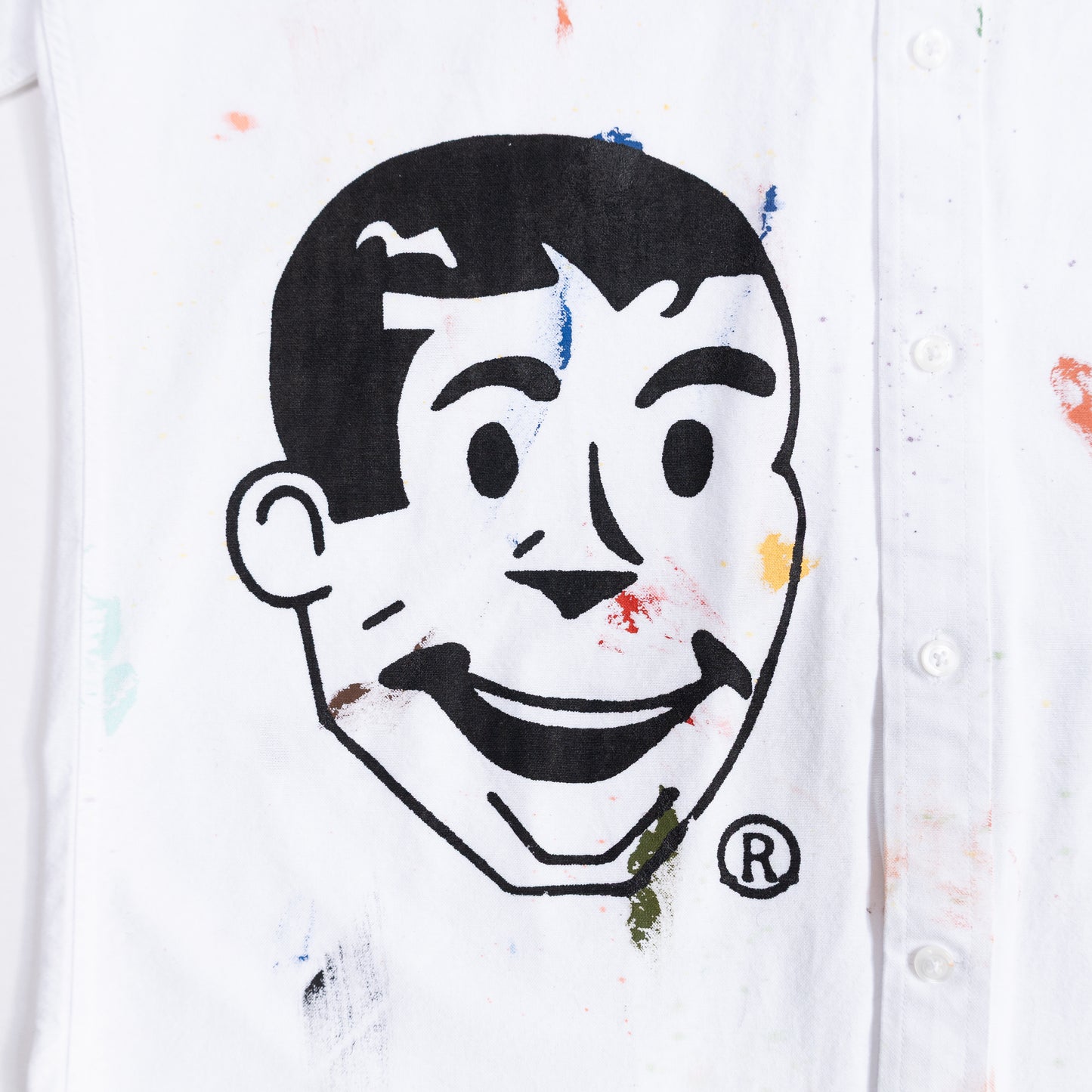 Hand Painted Button Down