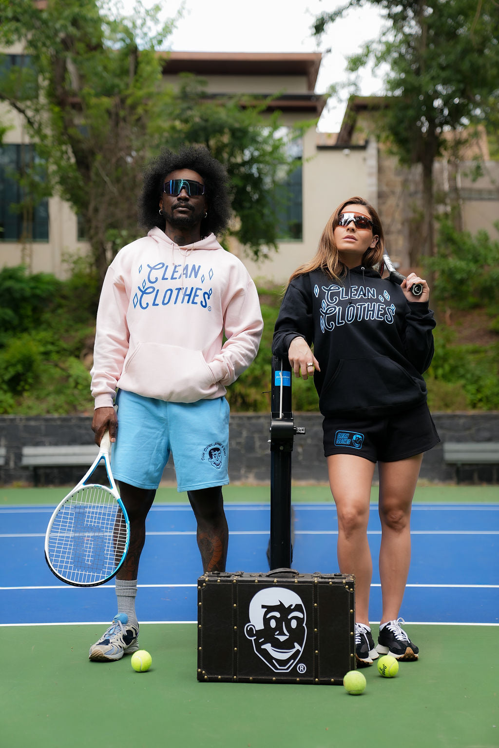 Retro Clean Clothes Hoodie