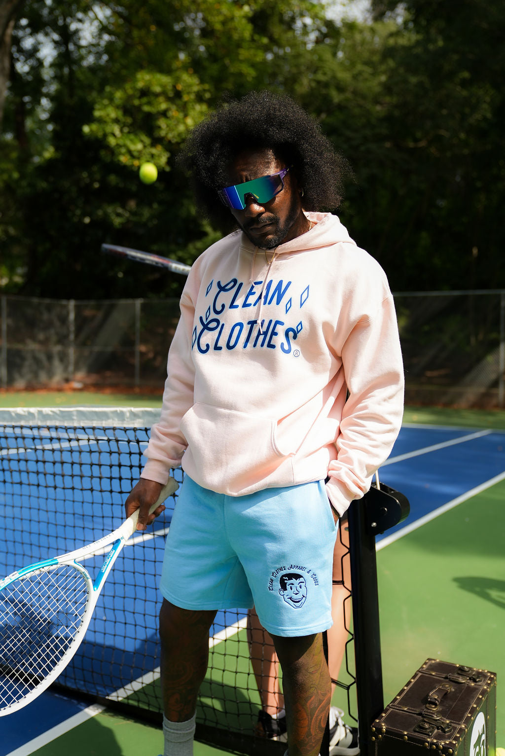 Retro Clean Clothes Hoodie