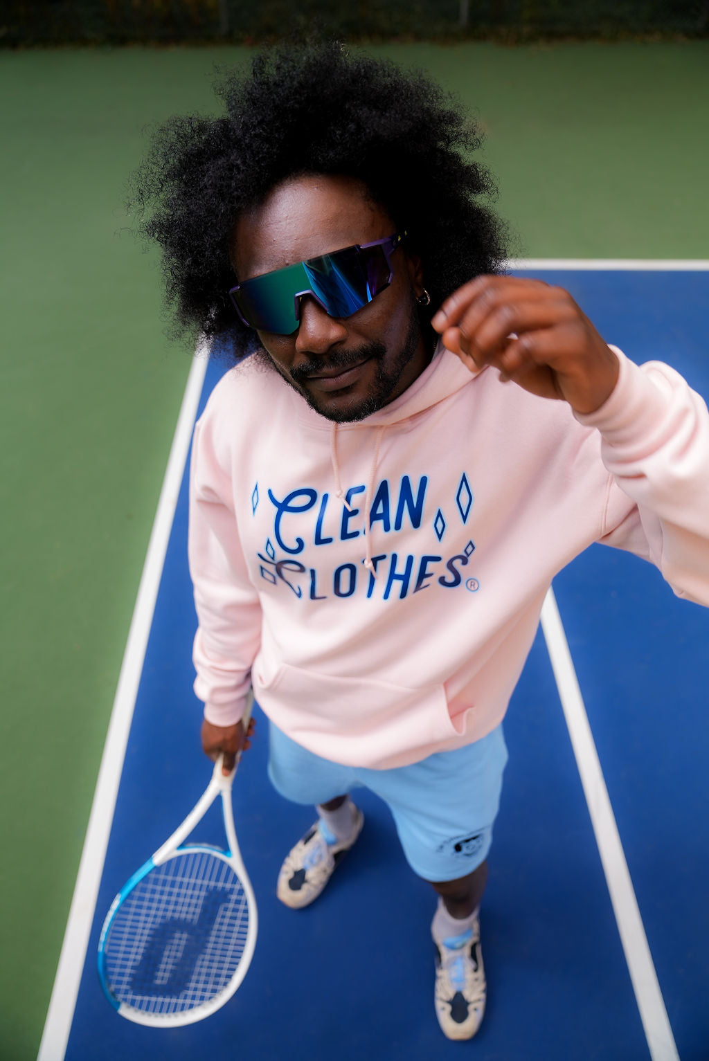 Retro Clean Clothes Hoodie