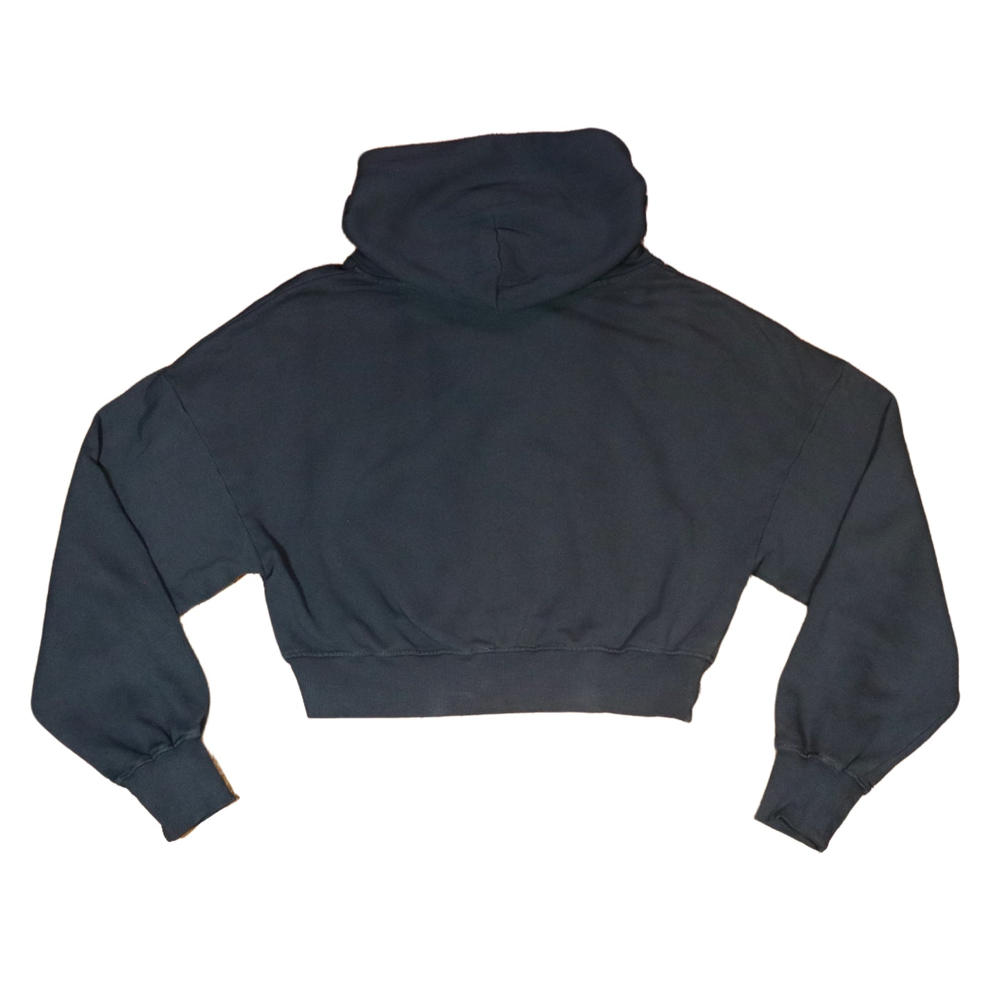 Corporate Logo Crop Hoodie